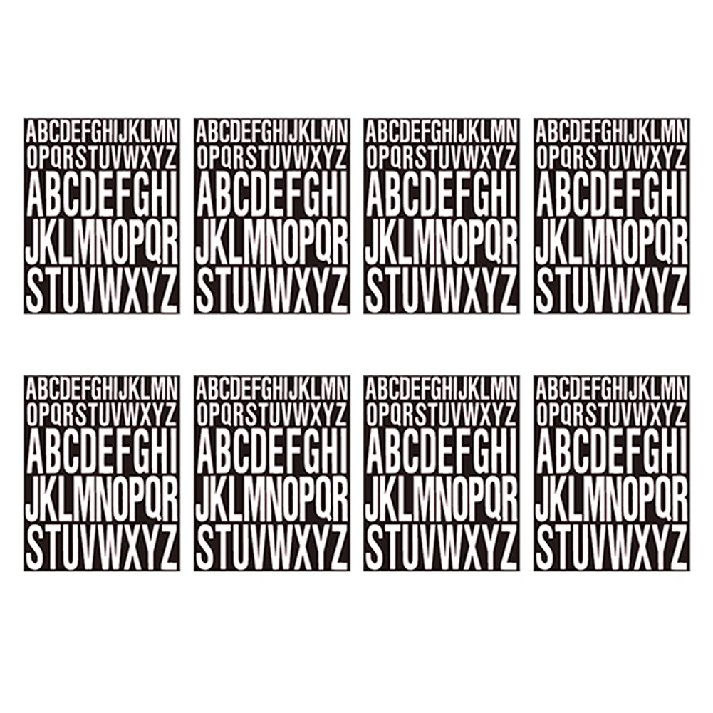 

8 листов, водонепроницаемые Виниловые буквы-Стикеры, домашний декор, классная самоклеящаяся офисная надпись «Капитал» для поделок и вывесо...