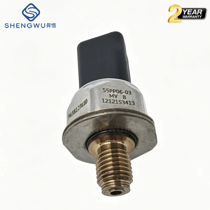 Фото Датчик давления топлива 55PP06-03 1920GW 9658227880 для Peugeot 206 207 307 407, Citroen C3 C4 C5, Berlingo, Ford Focus 1.6 HDi №3