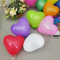 100 pcs 10inch cute heart ballons kids girl children mixed colors birthday party decorations school latex party balloons supply