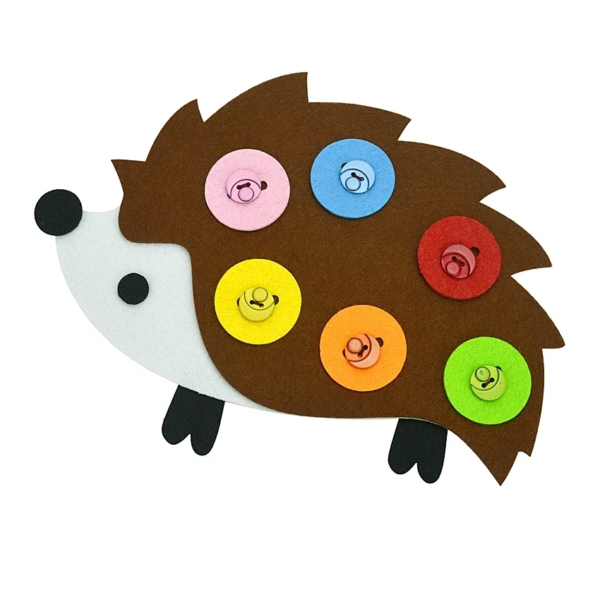 DIY тканевые кнопки на молнии для обучения детского сада ручное устройство