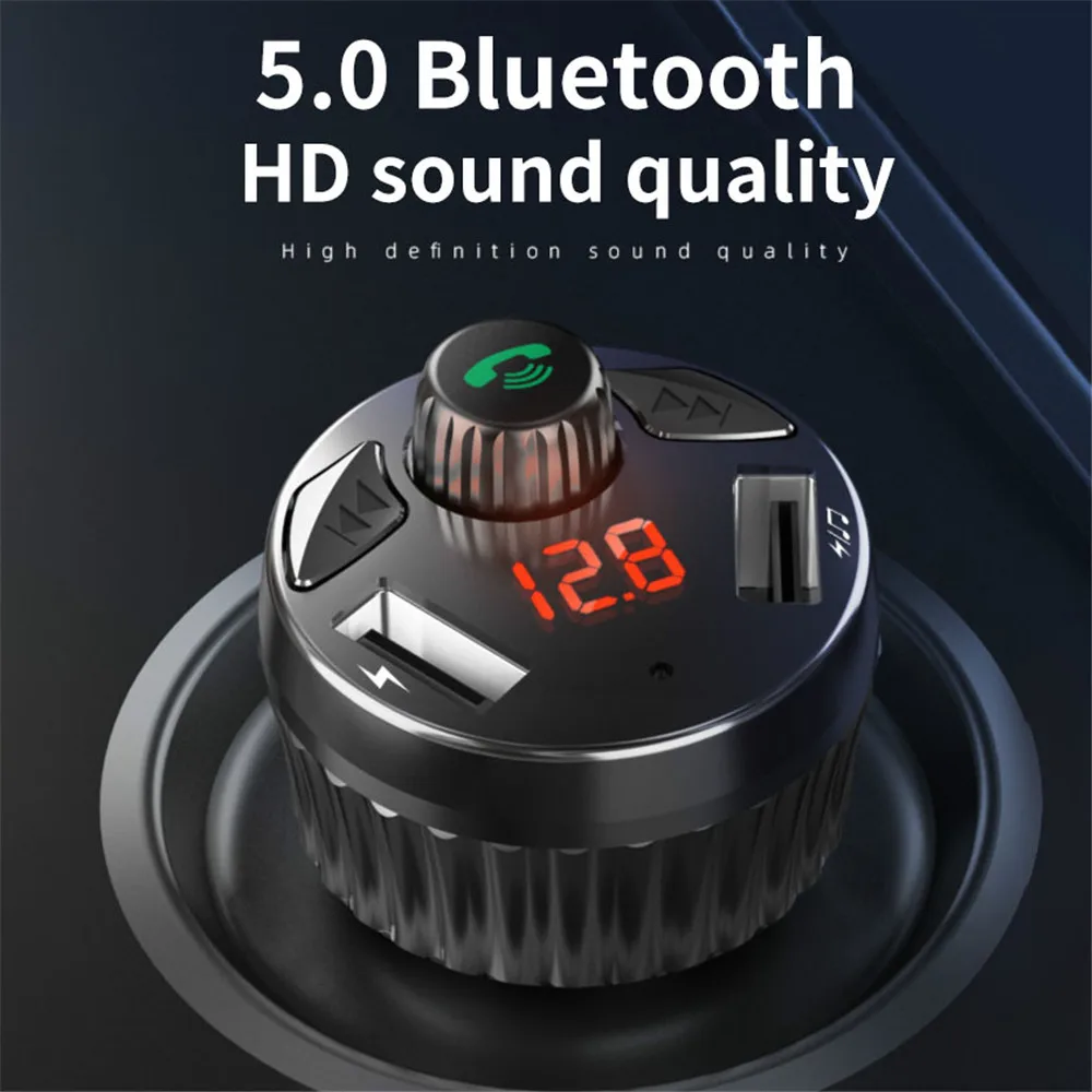 5 0 трансмиттер VL414 12 В/24 В с обнаружением напряжения FM 3 1 А Bluetooth громкая связь MP3
