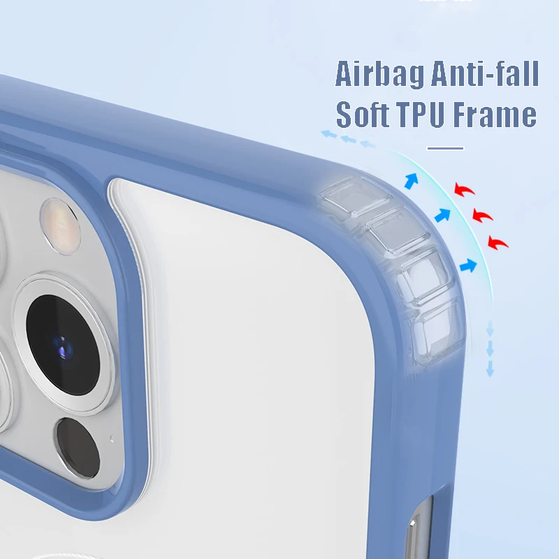 Роскошный чехол для телефона iPhone 13 12 11 X Xs Max Magsafe магнитная Беспроводная зарядка