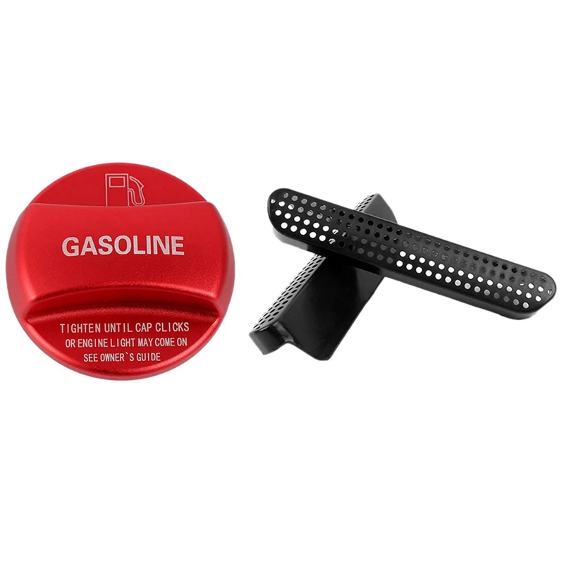 

Крышка для топливного бака из алюминиевого сплава, 1 шт., отделка и 2 шт. крышки для автомобильного сиденья, теплового пола, детской решетки ве...