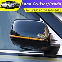 led dynamic turn signal light toyota land cruiser 200 prado 150 rearview mirror cover modification accessories flowing light