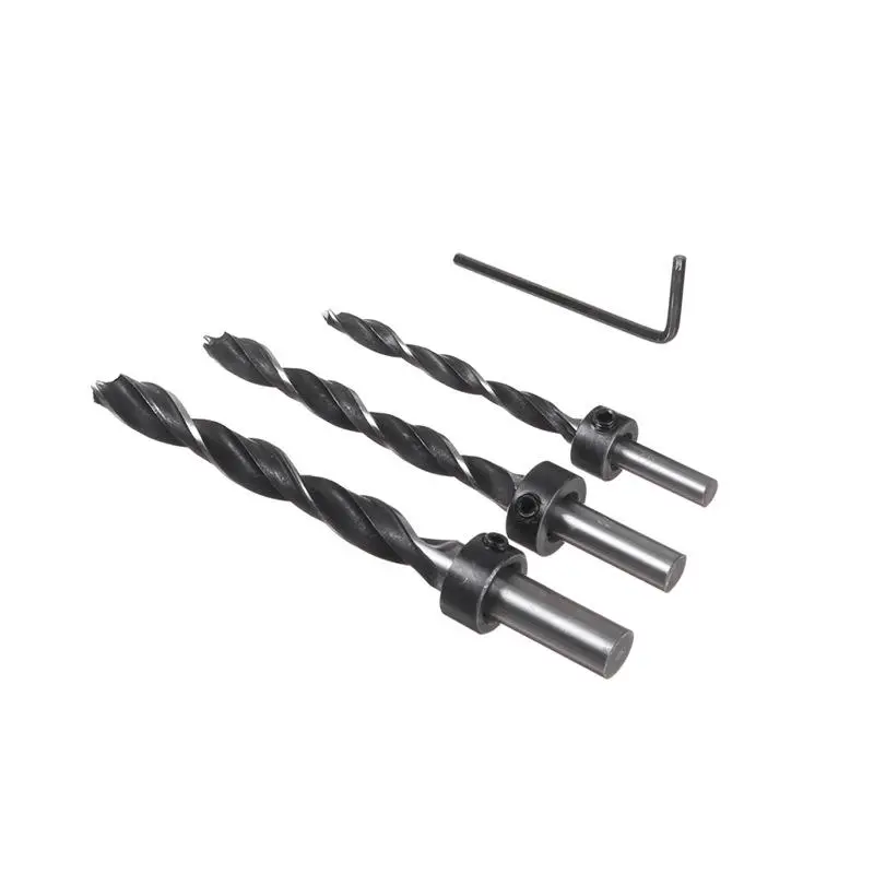 

Drill Bit 6-10mm Titanium Coating Countersink Drill Bit Set with Hex Key Screw Hole Drill Cutter HSS Woodworking Tool