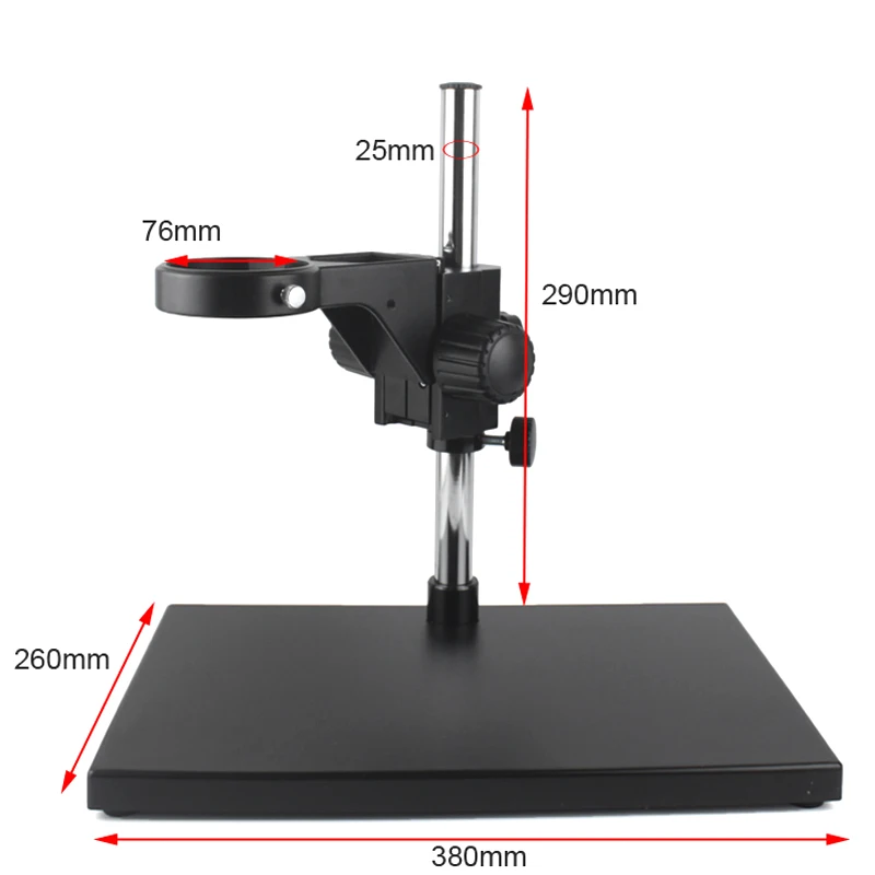 Универсальная настольная стойка для стереомикроскопа большого размера с