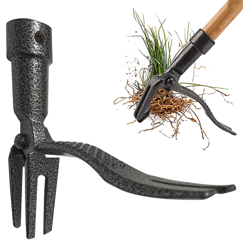 

New-Hand Weeder Tool Vertical Heavy Duty Weeder Garden Vertical Weeder - No Bending Or Kneeling (No Pole)