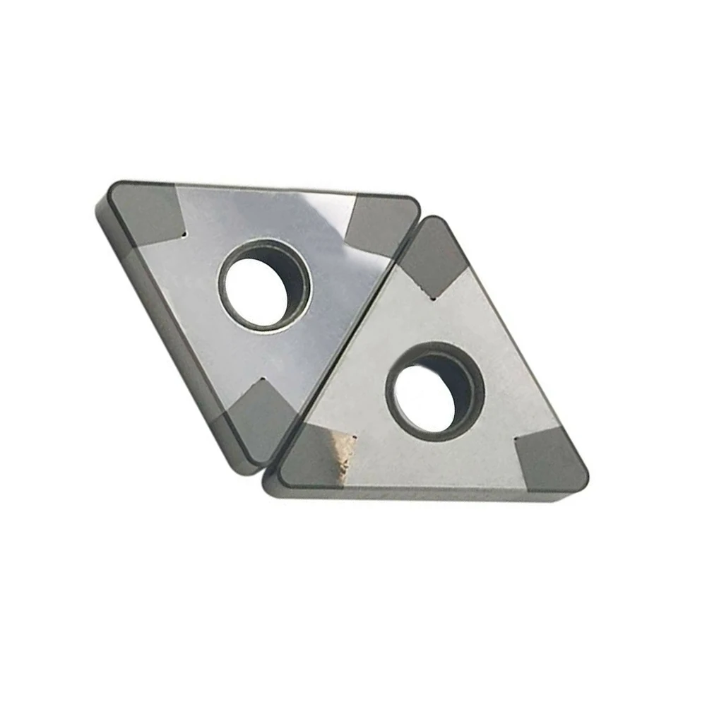 

2PCS TNMG160412 CBN /TNGA333 Hardened Steel Carbide Insert Made Of Boron Nitride For High-speed Cutting
