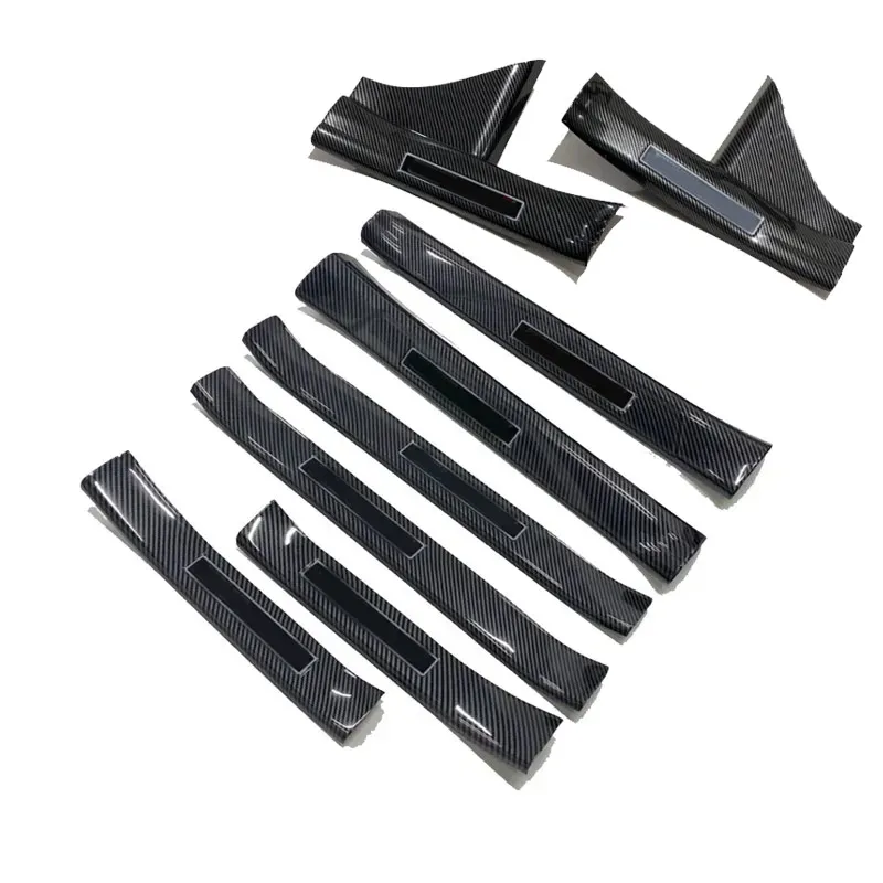 

Автомобильная педаль приветствия для Lexus NX AZ20 350h 450h 2022 ~ 2024 накладка на порог, защитная пластина, наклейка против царапин, аксессуары