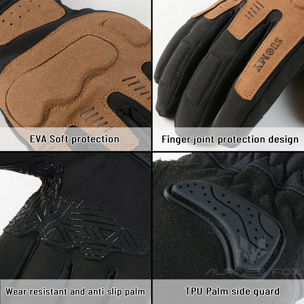 Мотоциклетные перчатки SUOMY для мужчин и женщин