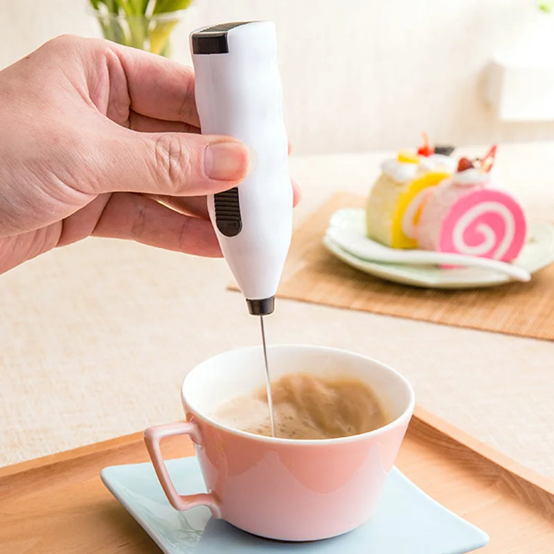 

Home mini electric mixer fully automatic coffee stirrer electric cream whipper whisk egg frother