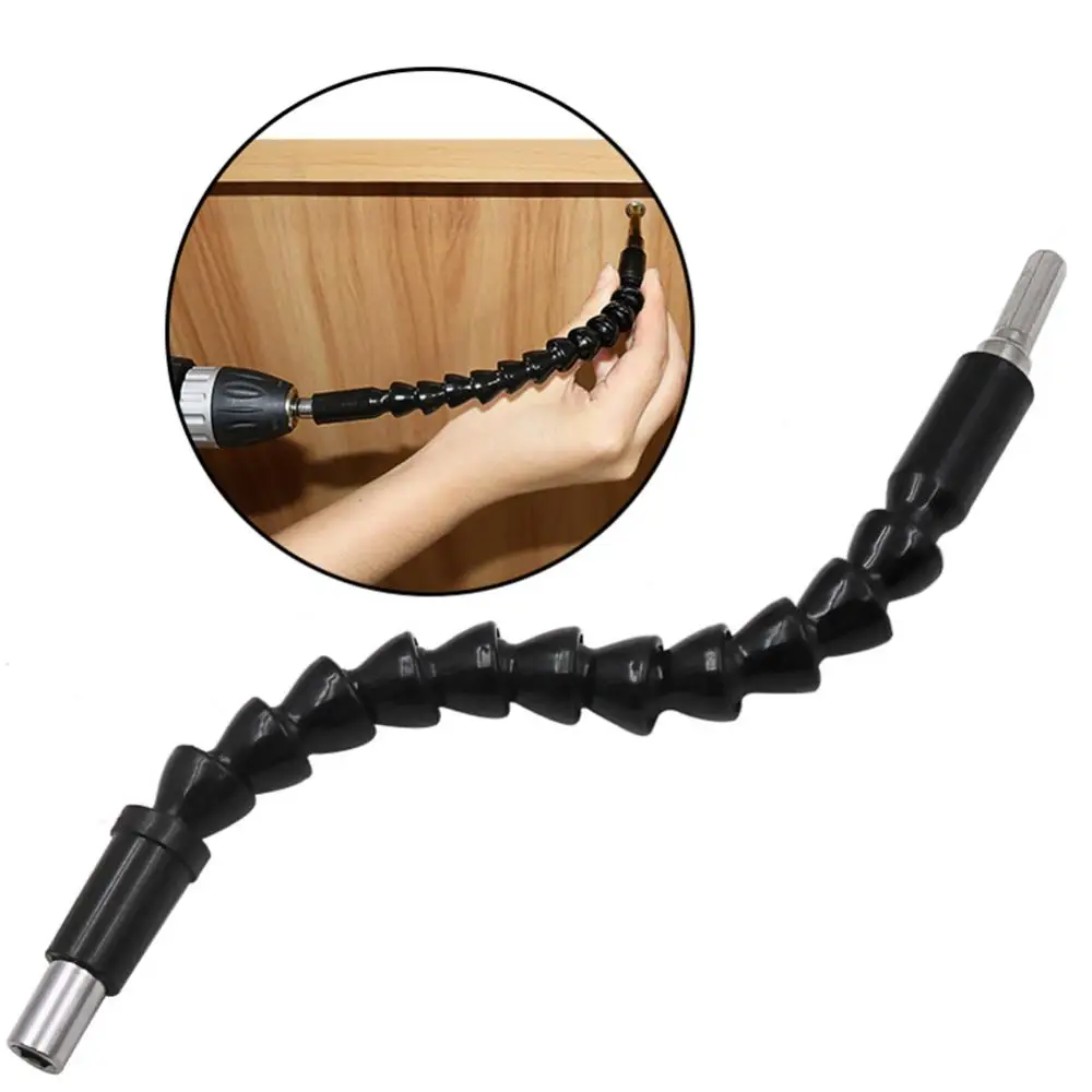 

Screwdriver Shaft Drill Bit Holder 295mm Flexible Extension Electronic Link Rod