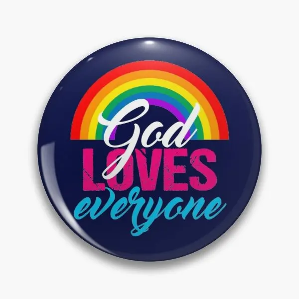 

Настраиваемая мягкая булавка на воротник с изображением бога любит всех, Женская булавка на лацкан, модное ювелирное изделие, брошь на одеж...