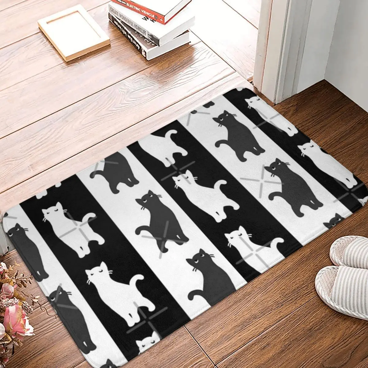 

Инвертированные, Полиэстеровые напольные коврики, персонализированные Противоскользящие коврики для повседневных подарков на день рожде...