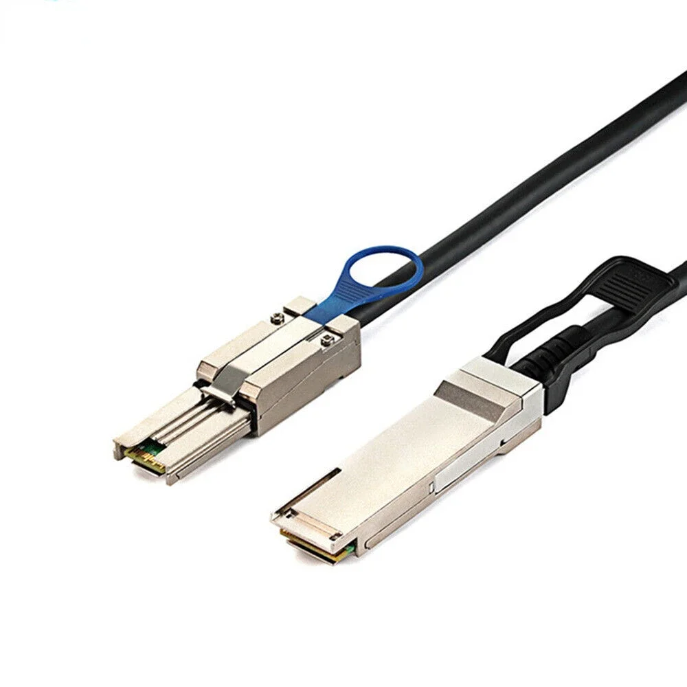 Кабель-переходник SFF8436 TO SFF8088 QSFP 40g SFF-8436 to Mini SAS HD SFF-8088 для DS4243 и DS4246
