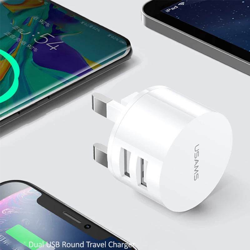 Зарядное устройство с двумя USB-портами, 5 В, 2,1 А (art.: 3920bdafeebb6) - 3920bdafeebb6