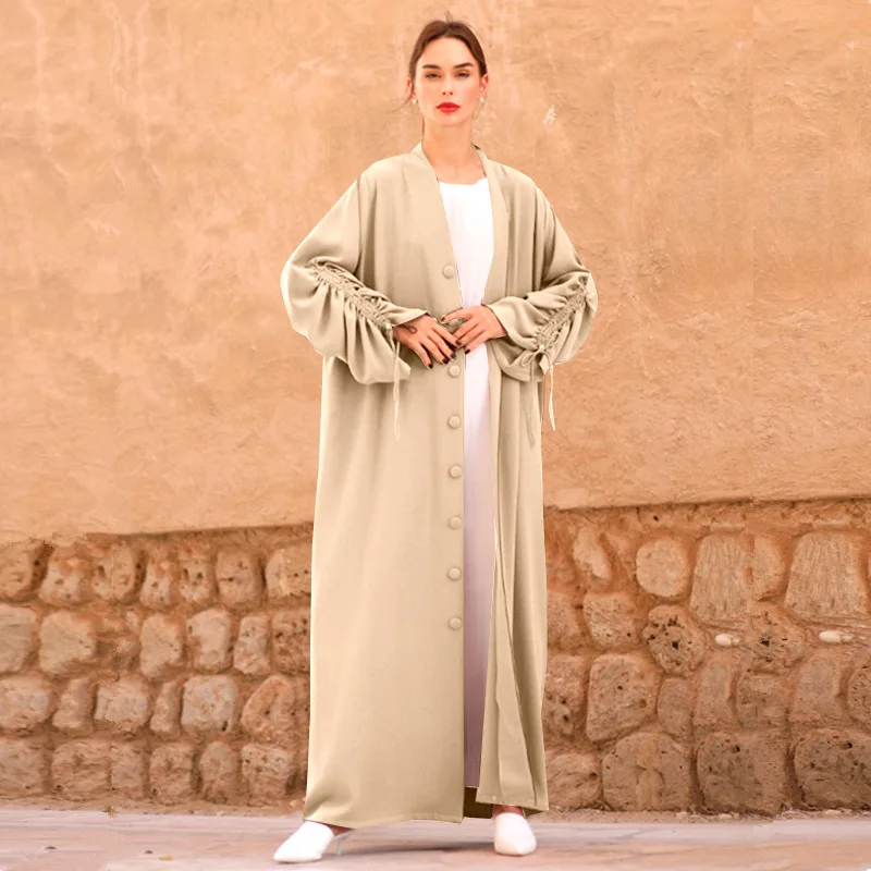 2023 Muslim Clothing Women Islamic Clothing Abaye Dubai Turkey Kaftan Marocain Malaysia Bangladesh Cardigan robes Maxi Dress