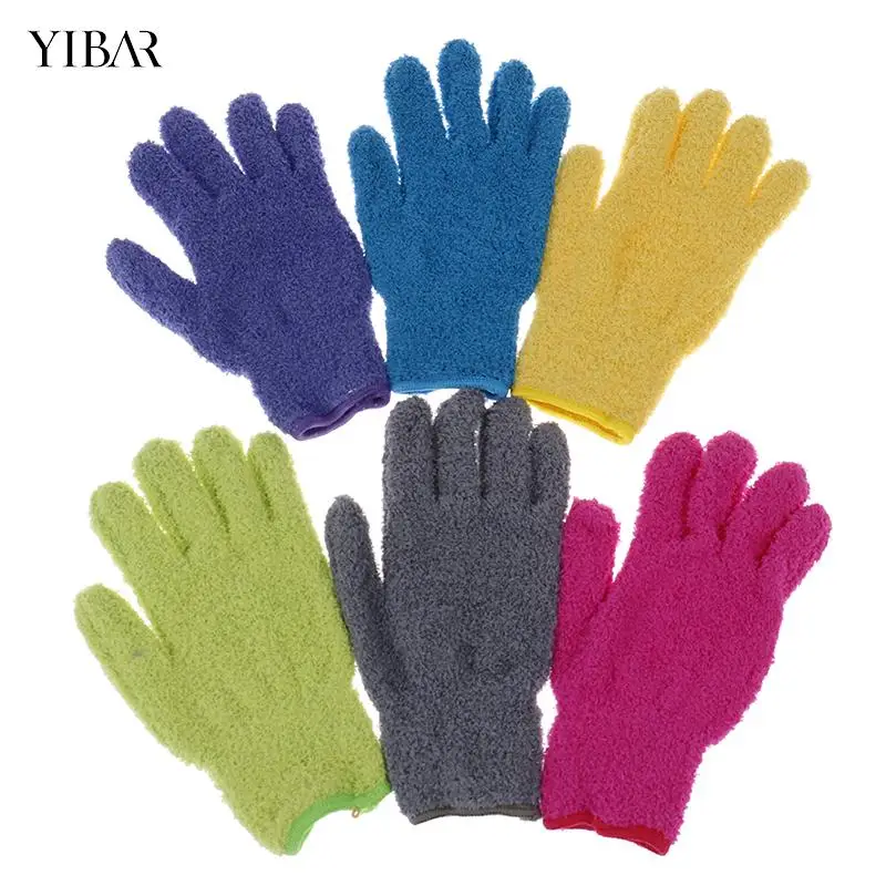 

1 Pcs Microfiber Dusting Cleaning Glove Mitt Cars Windows Dust Remover Tool Reusable Cleaning Glove Household Cleaning Tools