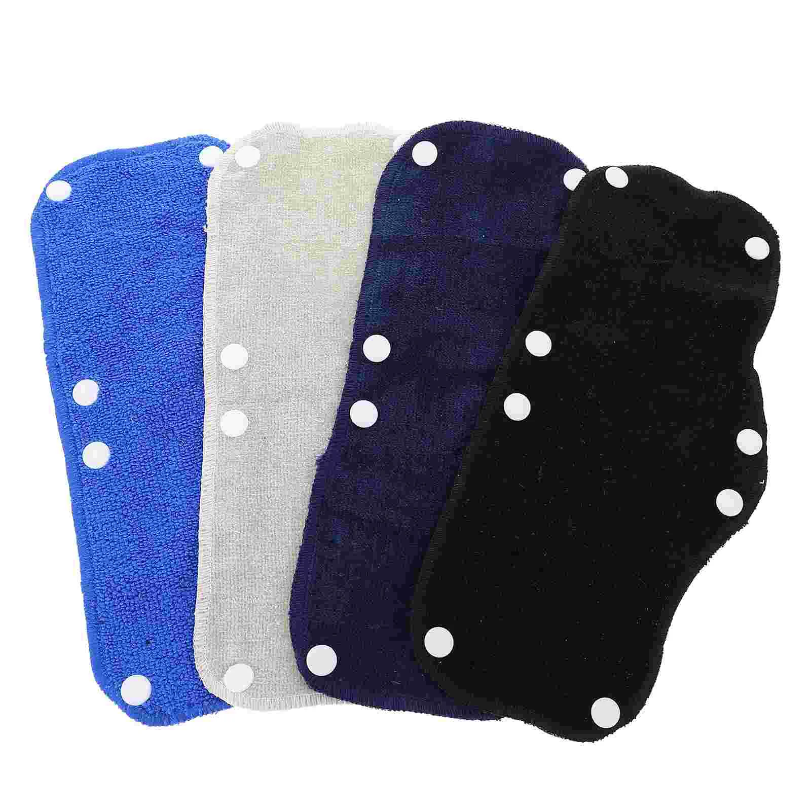 

4 Pcs Towel Cloth Sweat-proof Helmets Sweat-absorbing Belts (Assorted Color)