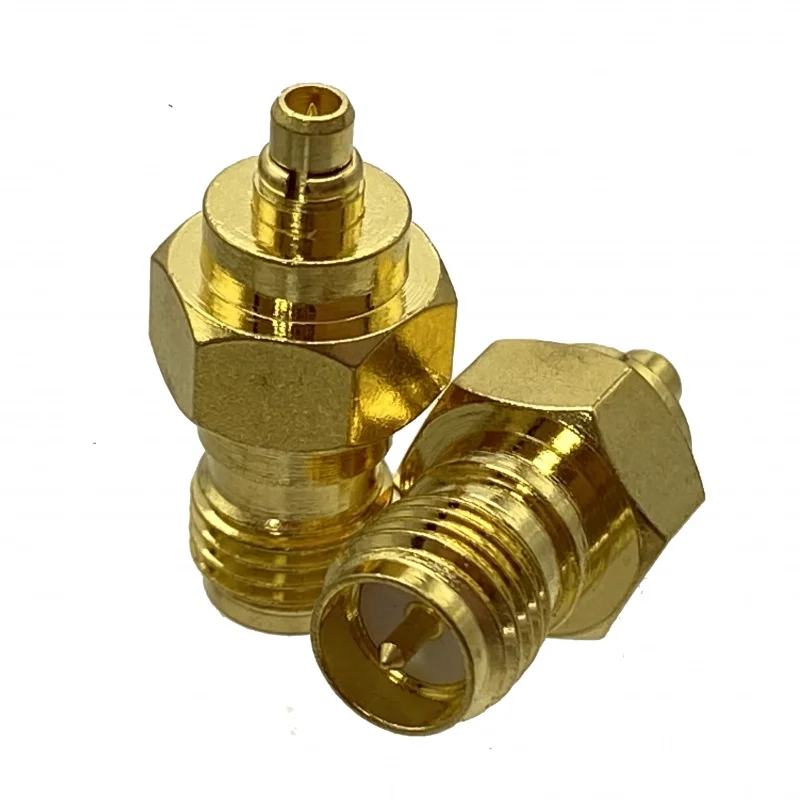

1Pcs Connector RP SMA Female Plug to MMCX Male Plug RF Adapter Coaxial Wire Terminals High Quanlity
