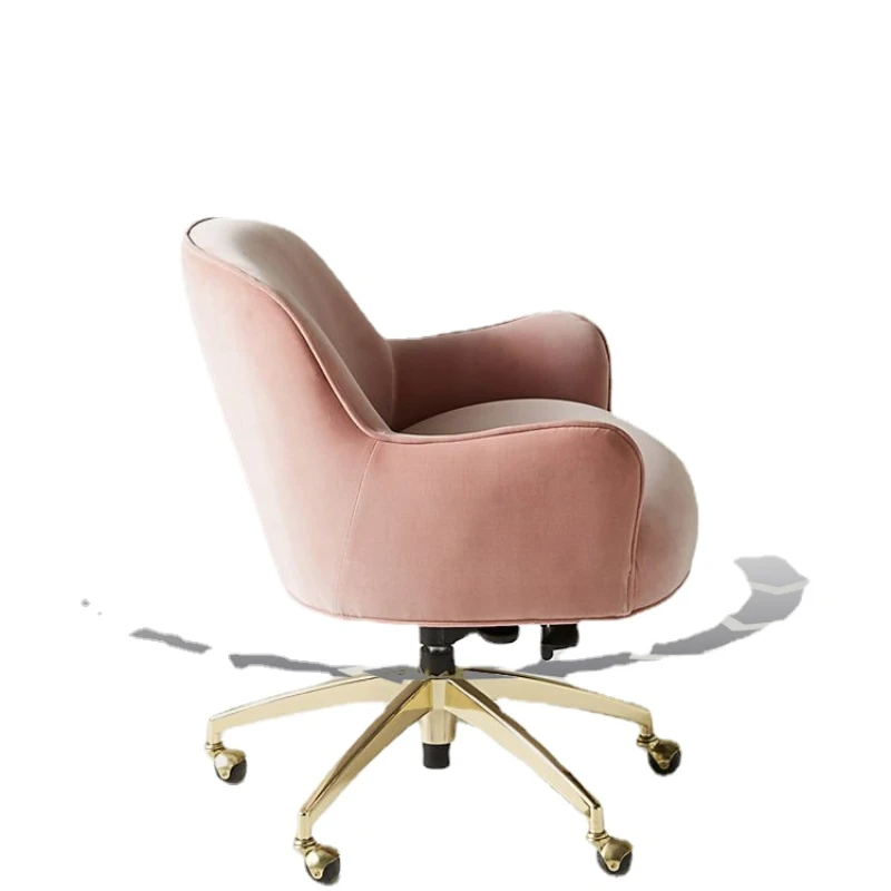 

ZL Computer Chair Long-Sitting Home Office Chair Bedroom Seat Desk Chair