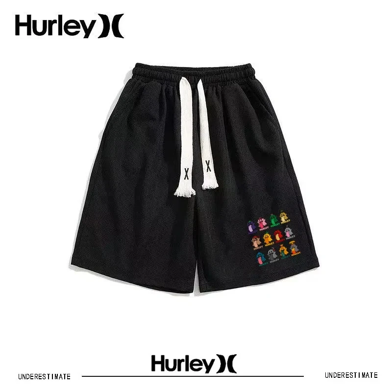 

Hurley Пляжная Одежда Мужс Sports Five-Point Pants Men's And Women's Summer Loose Everything Couple Quick Dry Casual Shorts