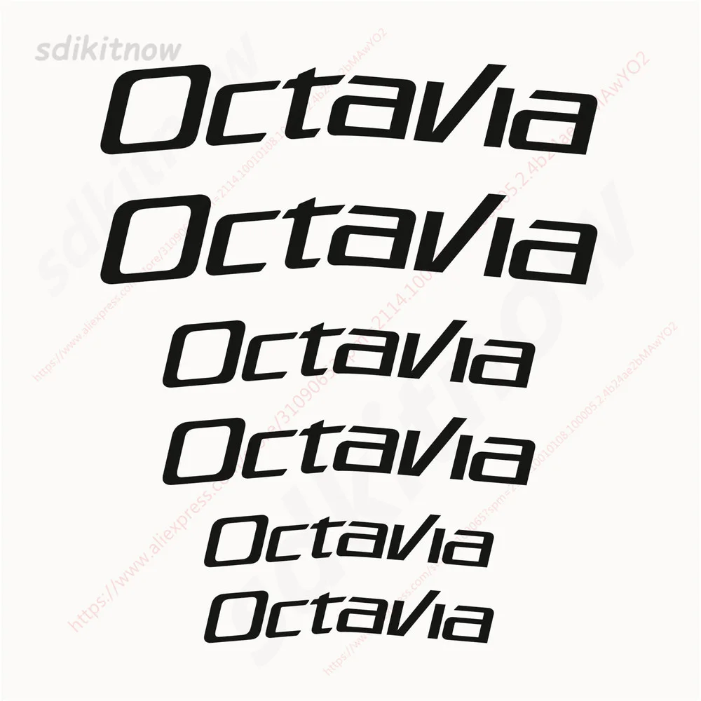 

Наклейка на тормозной суппорт автомобиля, 6 шт./комплект, виниловая наклейка, Стайлинг, водонепроницаемые украшения, аксессуары для SKODA octavia 1...