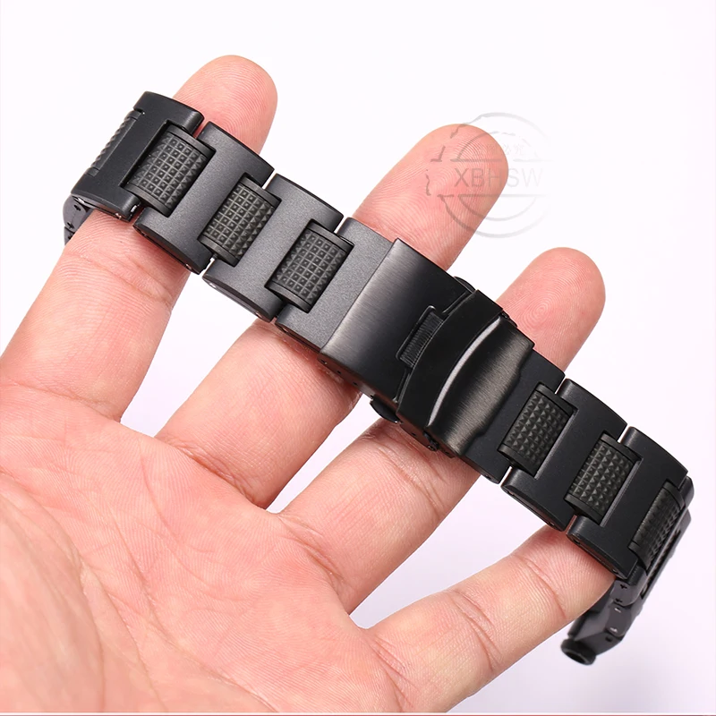 Plastics Steel Strap For Casio G-shock GW-A1100 GA1000 GA1100 GW4000 Men's Watch Band Wristband Bracelet  Watch Accessories