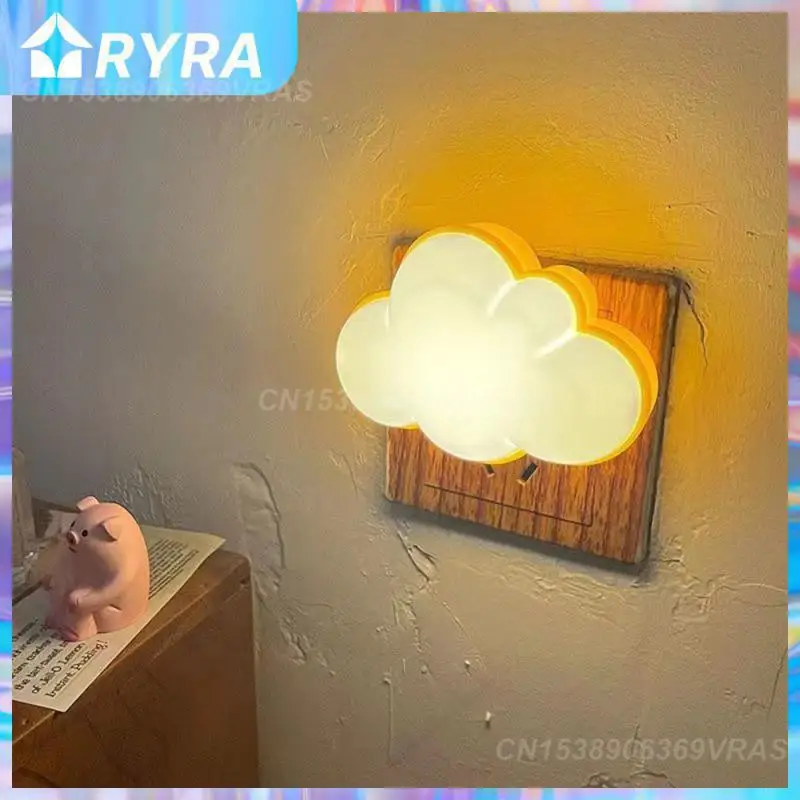 

Лампа для сна и спальни, светодиодная подсветка из АБС-пластика, ночное облако, светодиодная подсветка, бытовые инструменты, энергосберегаю...