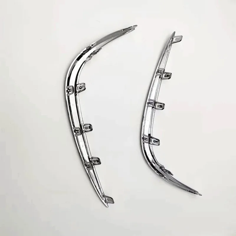 Для Mercedes левый или правый передний бампер противотуманная фара решетка накладка