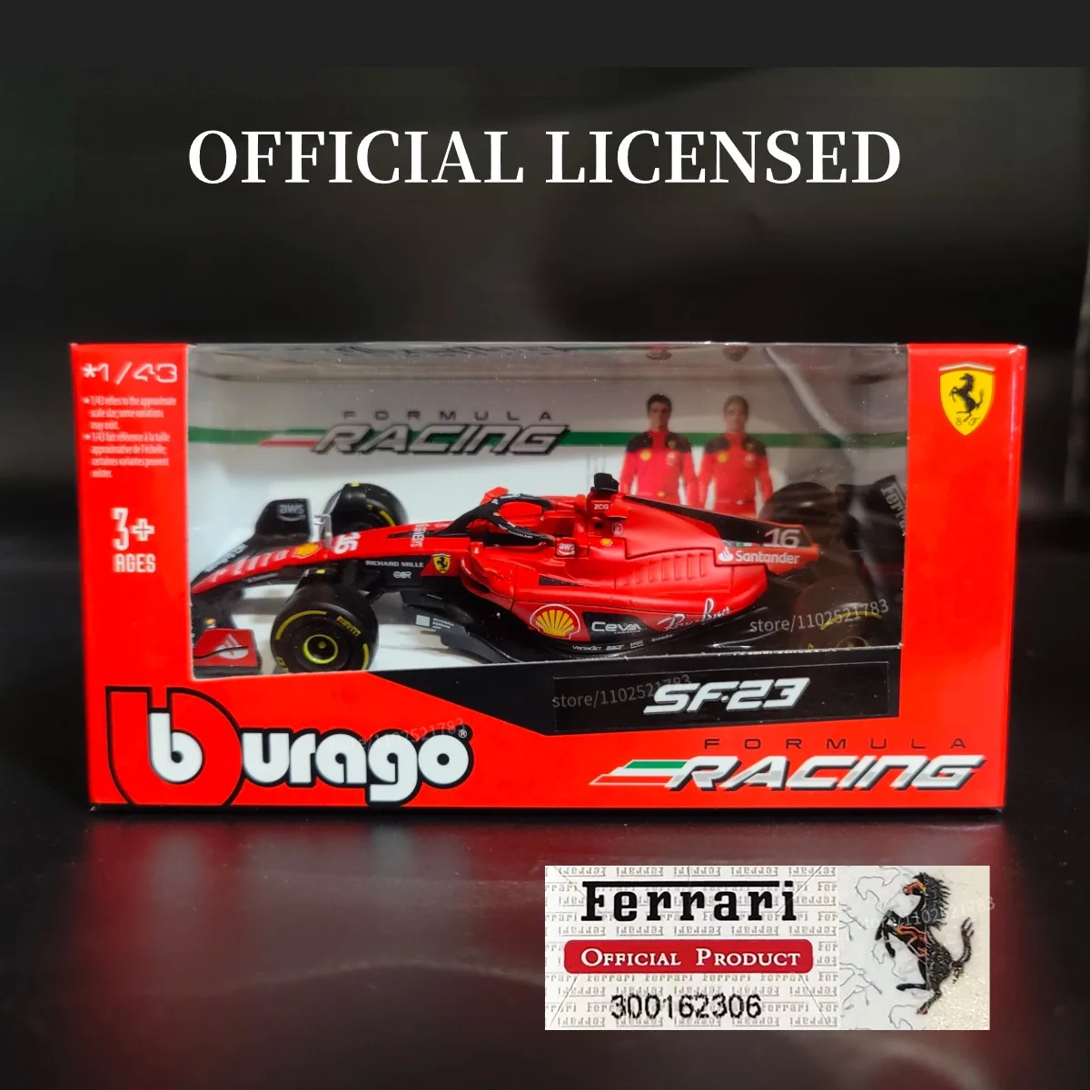 BBURAGO 1:1 масштаб модель автомобиля F1 литой под давлением металлический материал