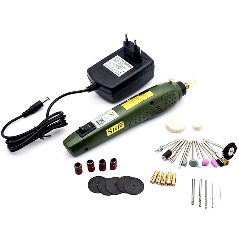 110-230V Mini Pen Sander Grinder Handheld Sanding Machine Electric Engraving Pens Micro Drill Rotary Tool for Grinding Polishing