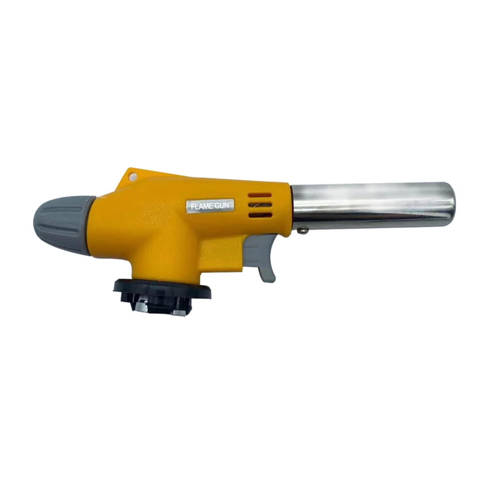 

Flame Gun Butane Burner Welding Gas Torch Flamethrower BBQ Heat Gun Spray Heads Welding Equipment Outdoor Cooking Tool