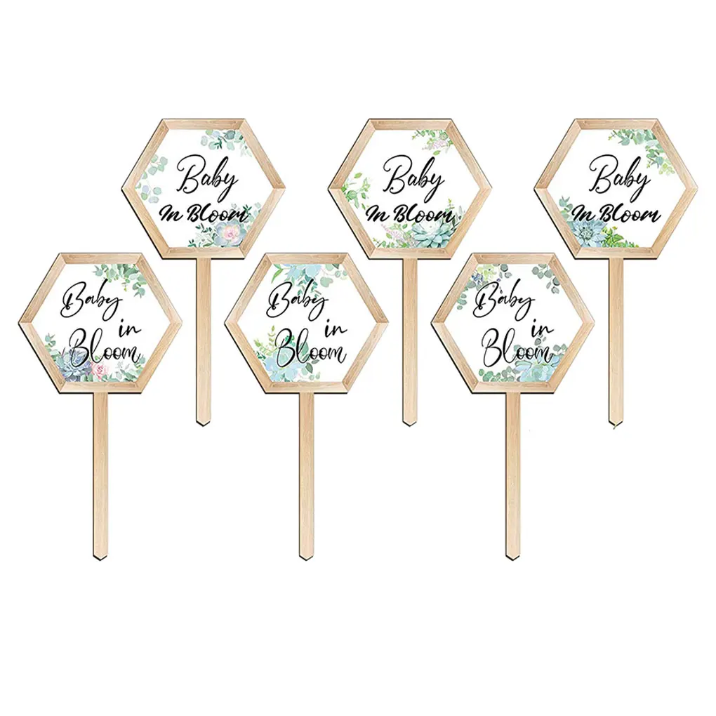 

48pack/lot Add Touch Of Elegance To Garden With Beautiful Plant Tags Wooden Plant Stakes Garden Tags