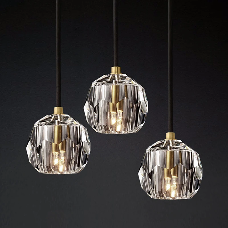 

Современный роскошный хрустальный подвесной светильник K9 s Led Nordic Gold подвесной светильник для гостиной, кухни, светильники, светильник, дома...