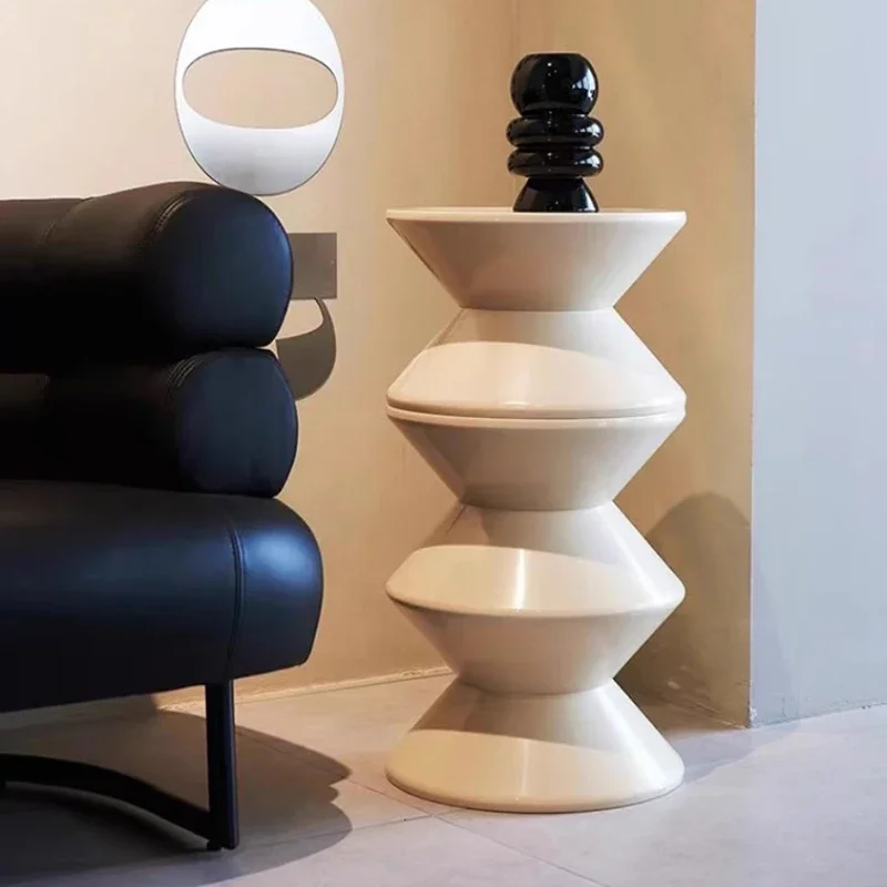 

Irregular Unique Coffee Table Free Shipping Round Designer Aesthetic Side Table Minimalist Corner Kaffee Tische Home Accessories