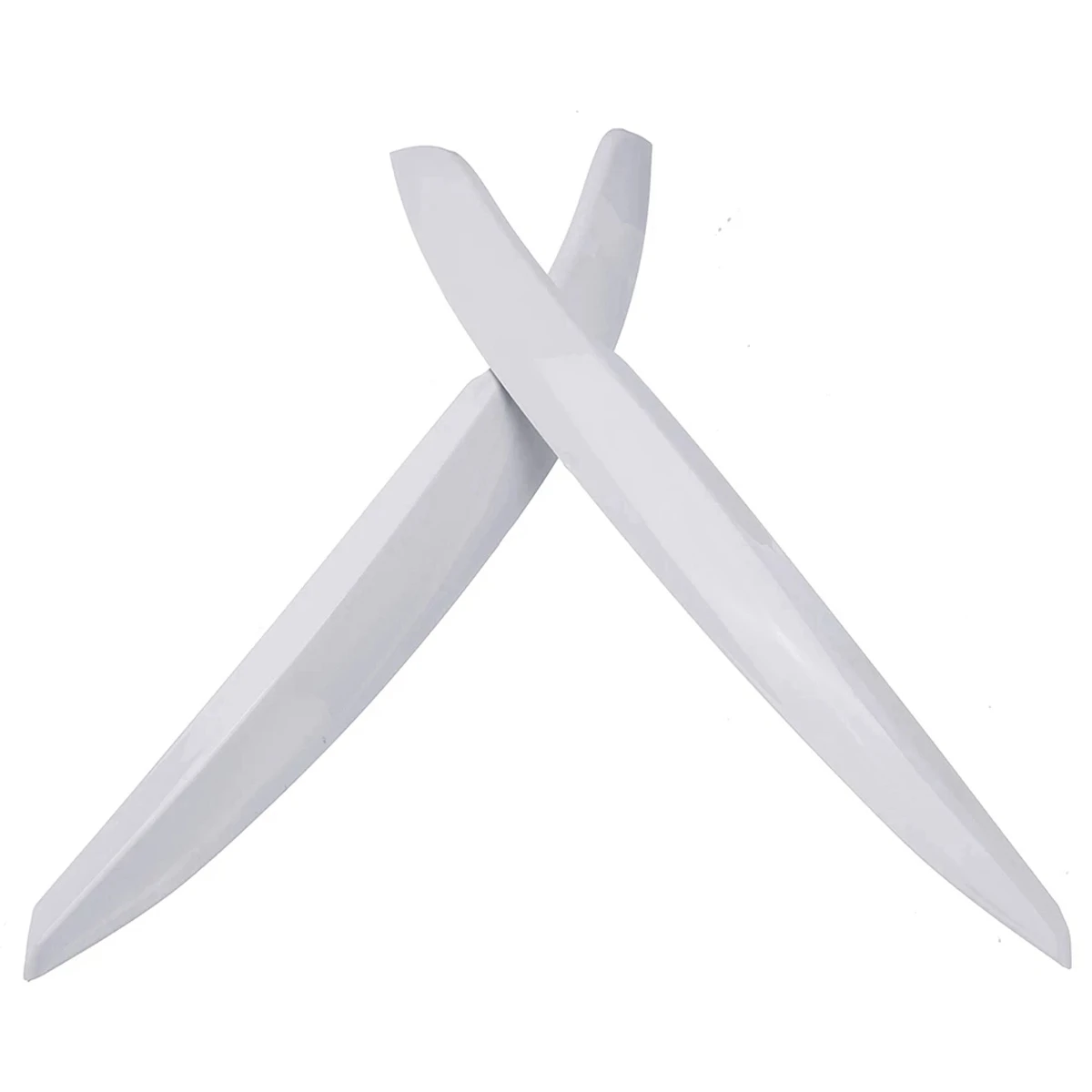 1 пара автомобильных фар веки брови наклейки из АБС-пластика чехол для -POLO MK5 2011-2018