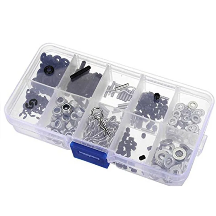 

200 шт. модель универсальные аксессуары модель винты автомобильный корпус Пряжка E-образная Пряжка несколько метров винт 200-340