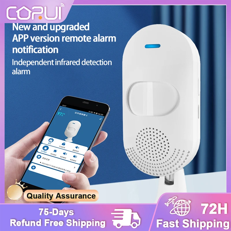 

New Smart wifi infrared Human Movement Detector Smart Home Induction Security body induction Alarm Anti-theft Systems