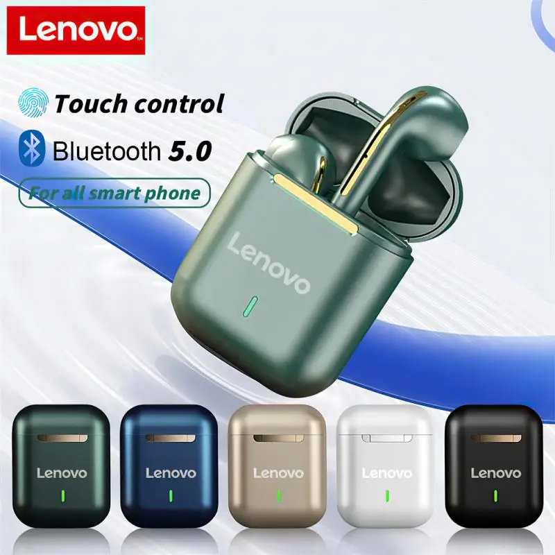 

Беспроводные наушники Lenovo J18 Bluetooth 5,0 наушники геймеры гарнитура с микрофоном TWS стерео наушники гарнитура наушники