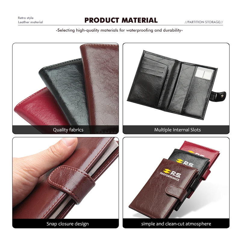 Обложка для паспорта кожаная мужчин и женщин