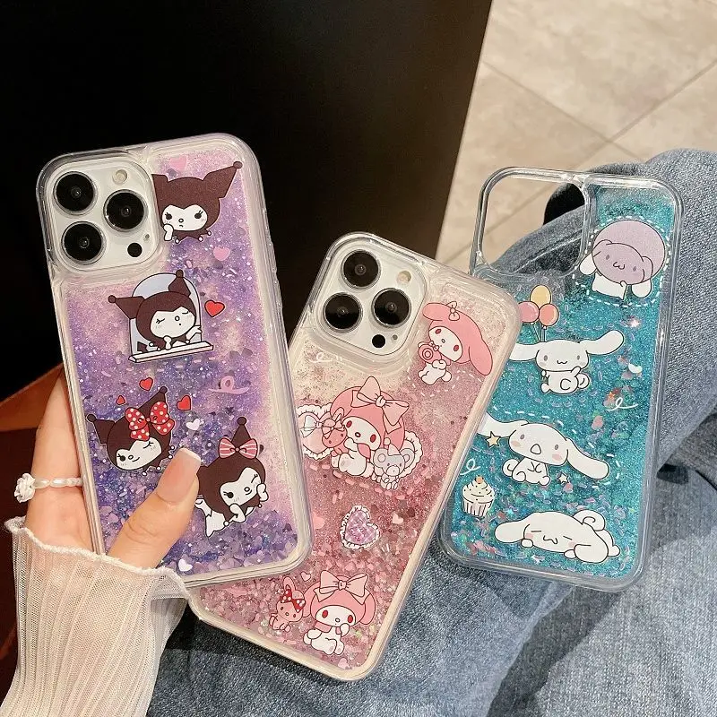 

Anime Kuromi Phone Case Kawaii Cartoon Mymelody Cinnamoroll Sanrio Iphone13Promax\11 Couple Phone Accessories Cute Birthday Gift