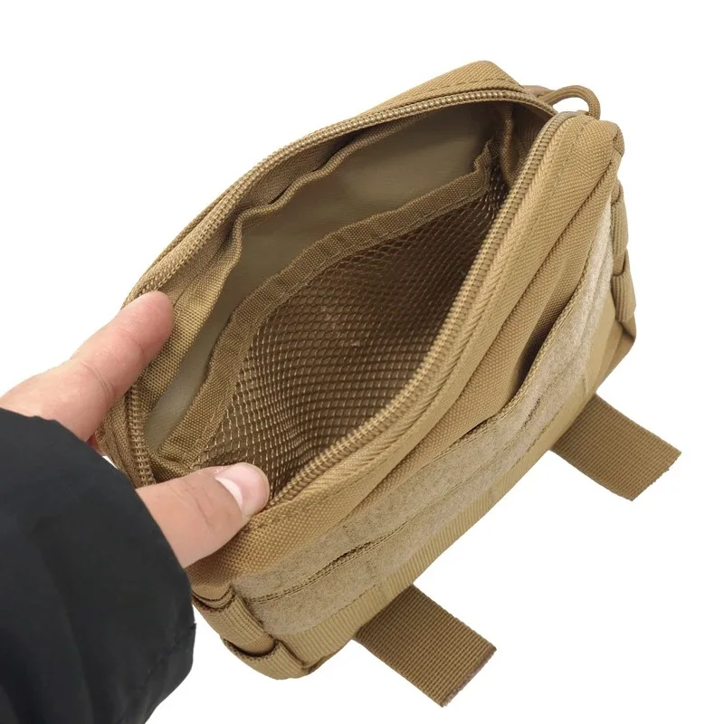 Фото Военная сумка Molle, тактическая поясная сумка, спортивная водонепроницаемая сумка для телефона на открытом воздухе, велосипедный карман для инструментов EDC, охотничья сумка, чехол для магазина №2