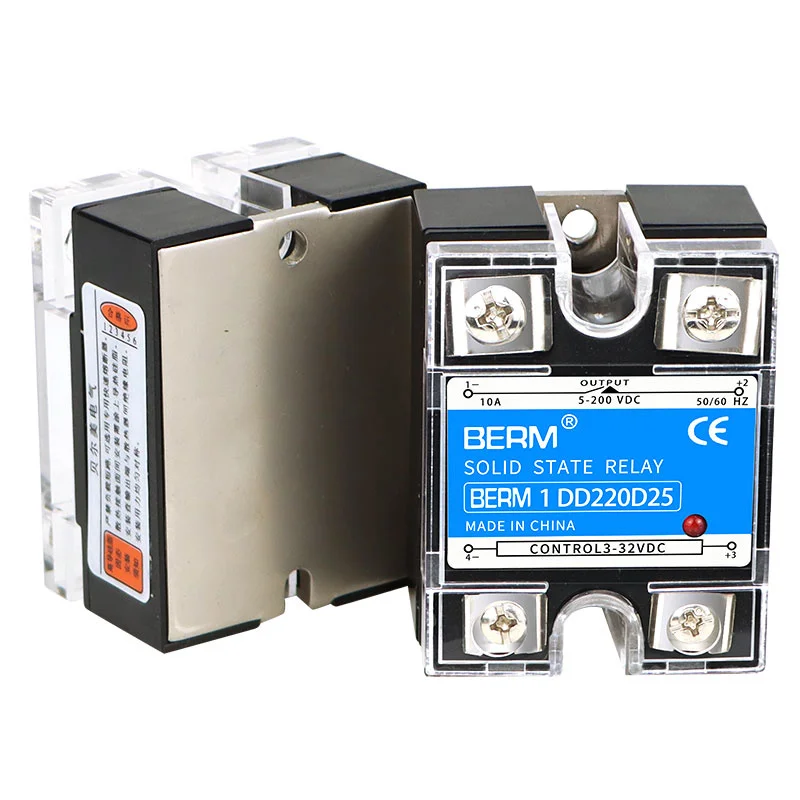 Твердотельное реле DD220D40 SSR-40DD DC control DC DD220D25 SSR-25DD