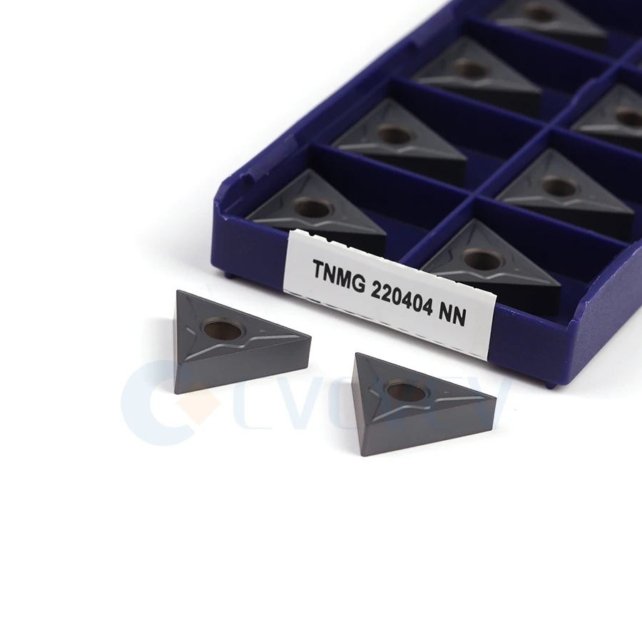 

TNMG220404/08 NN LT10 CNC Lathe Triangle Double Sided Turning Tool High-quality Carbide Insert Authentic Cutting Machining Blade