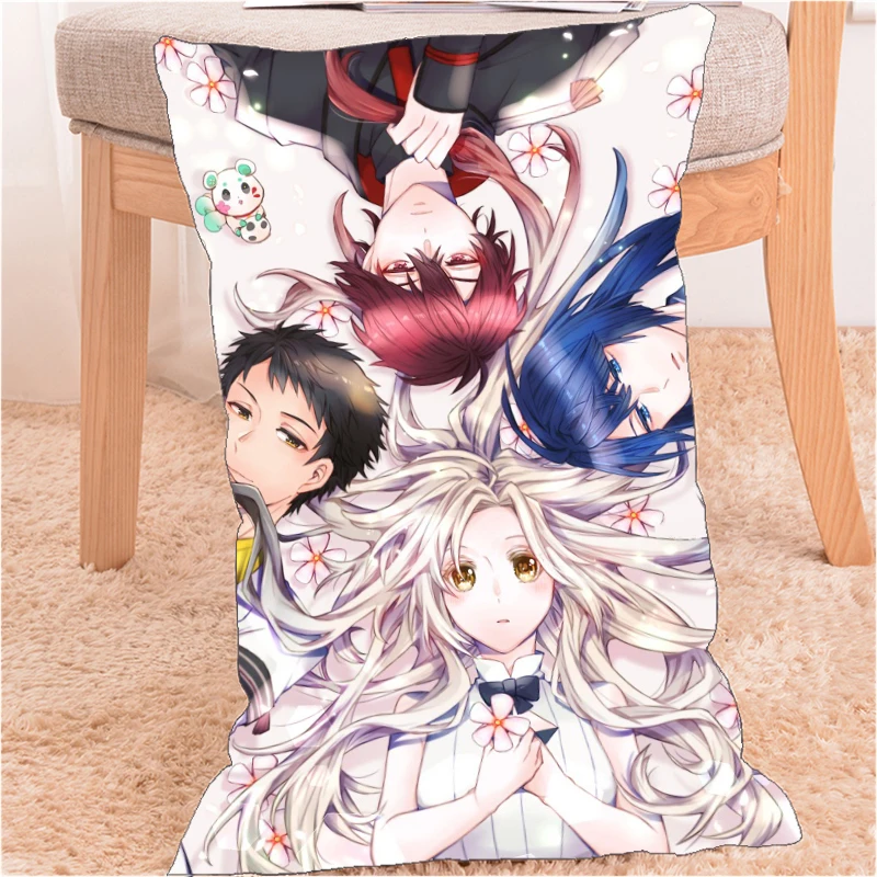

Anime Dakimakura Pillow Case Olympia Soiree Akaza Kuroba Byakuya Cover Home Decoration Accessories 60x40cm