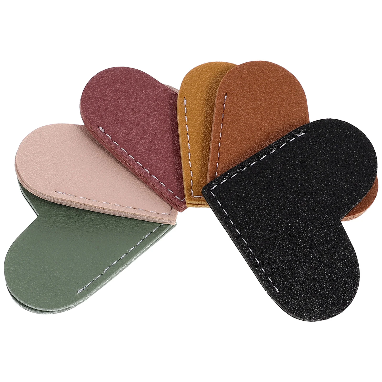 

6 Pcs Heart Bookmark School Supplies Marker Magnetic Students Stationery Mini Gifts Labels Books Page