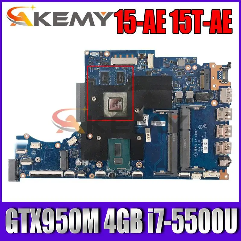 

Материнская плата для ноутбука HP ENVY 15-AE 15T-AE 812712-501 812712-601 ABW50 LA-C501P W/ 950M 4 Гб i7-5500U