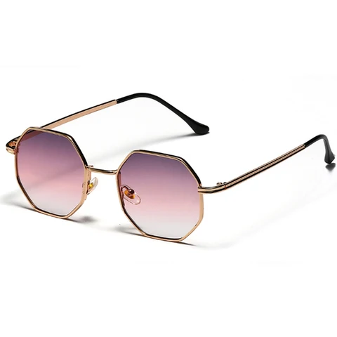 Модные Ретро солнцезащитные очки DOHOHDO для женщин и мужчин, модные многоугольные Винтажные Солнцезащитные очки, дизайнерские солнцезащитные очки, женские очки 2024, очки UV400