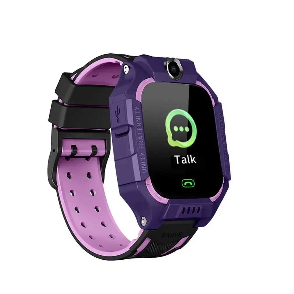 

2023 new Kids Smart Watch Phone For Girls Boys With Gps Locator Pedometer Fitness Tracker Touch Camera Anti Lost Alarm Clock Q19